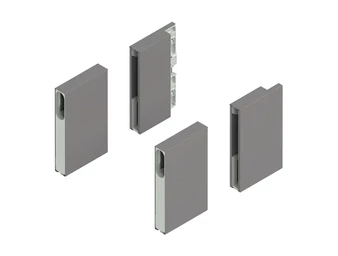 BLUM MERIVOBOX Boxcover indiumszürke-matt