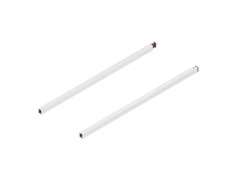 BLUM MERIVOBOX korlát NL 550, selyemfehér-matt