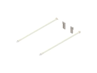 BLUM Metabox korlátkészlet frontkihúzású fiókhoz. hossz 350 mm. krémfehér