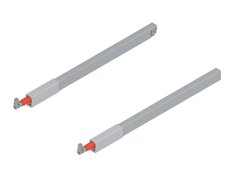 BLUM TANDEMBOX antaro hosszanti réling szett, NL 400, szürke RAL 9006