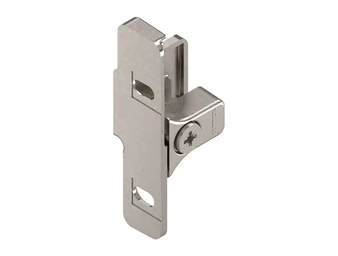 BLUM METABOX előlaprögzítő. káva N. csavaros verzió. jobbos. cink. nikkelezett