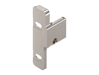 BLUM METABOX előlaprögzítő. káva N. csavaros verzió. balos. cink. nikkelezett