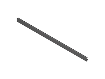 BLUM LEGRABOX belső előlap núttal, 1043 mm, alumínium karbonfekete matt