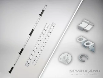 LeMans II fehér tengely 1250 mm