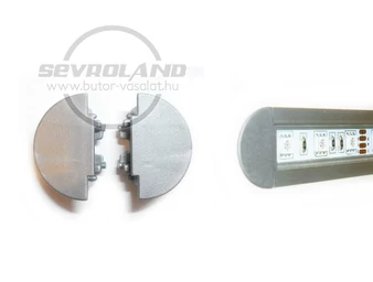 Végzáró bemarható GROOVE aluprofilhoz (pár)