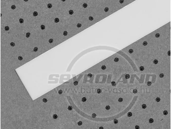 Befűzős fehér LED takaró szalag aluprofilba