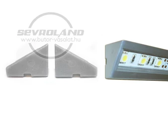 Végzáró ferde CORNER aluprofilhoz (pár)