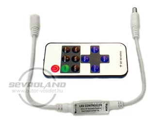 Rádiós, távirányítós kapcsoló, fényerőszabályzó