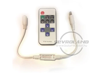 Rádiós, távirányítós kapcsoló, fényerőszabályzó