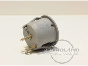 Befúrható billenőkapcsoló szürke 20mm