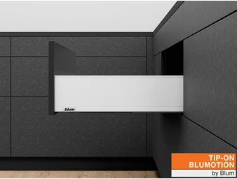 Legrabox Pure TIP-ON BLUMOTION K selyemfehér fókvasalat szettek