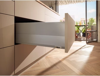 MERIVOBOX E BOXCAP TIP-ON BLUMOTION indiumszürke fiókvasalat szettek