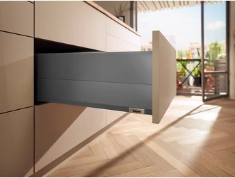 MERIVOBOX E BOXCAP TIP-ON BLUMOTION orionszürke fiókvasalat szettek