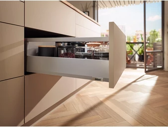 MERIVOBOX E korlátos indiumszürke fiókvasalat szettek