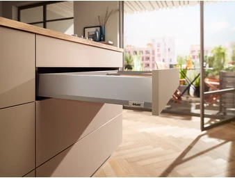 MERIVOBOX M TIP-ON BLUMOTION indiumszürke fiókvasalat szettek