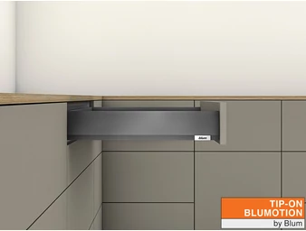 MERIVOBOX M TIP-ON BLUMOTION orionszürke fiókvasalat szettek