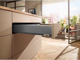 MERIVOBOX M TIP-ON BLUMOTION orionszürke fiókvasalat szettek