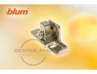 BLUM METABOX előlaprögzítő. káva N. csavaros verzió. balos. cink. nikkelezett