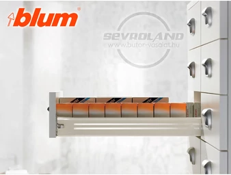 BLUM METABOX N káva 320. részleges kihúzású. NL 500. krémfehér