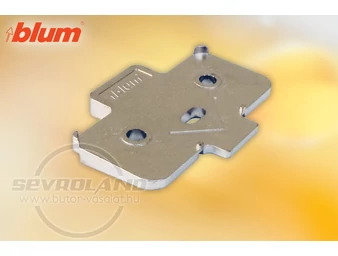 BLUM keresztalakú szögbenálló ék. +5° csavaros cink. távolság 0.8 mm