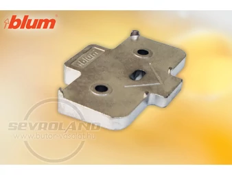 BLUM keresztalakú szögbenálló ék. +5° csavaros cink. távolság 3 mm