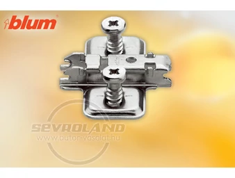 BLUM CLIP keresztalaplap. acél. eurocsavar. távolság 0 mm 173L8100