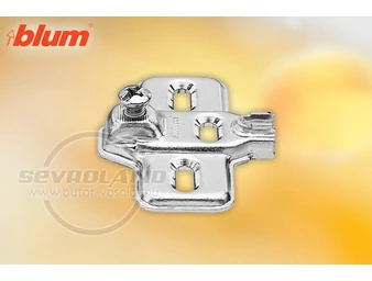 BLUM MODUL keresztalaplap. csavaros. hosszlyukas. távolság 0 mm