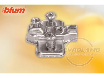 BLUM MODUL 193L8130 szerelőtalp kereszt alakú. 3 mm