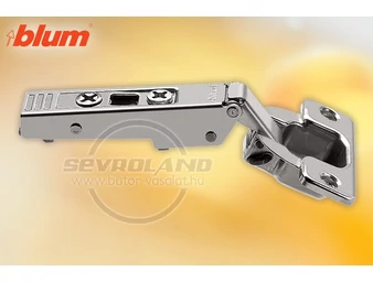 BLUM CLIP top bútorpánt 120°. egyenes. rugó nélkül. csavaros