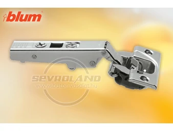 BLUM CLIP top BLUMOTION bútorpánt 110°. egyenes. rugóval. csavaros