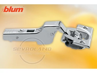 BLUM CLIP top BLUMOTION bútorpánt 110°. 9.5 mm ívelt. rugóval csavaros