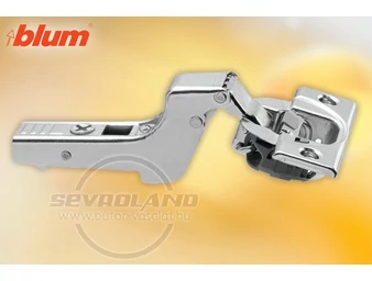 BLUM CLIP top BLUMOTION bútorpánt 110°. 18 mm ívelt. rugóval. csavaros