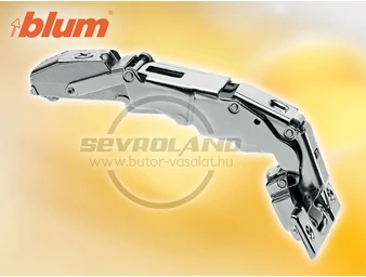 BLUM CLIP top BLUMOTION pánt 155°. egyenes rugóval. csavaros