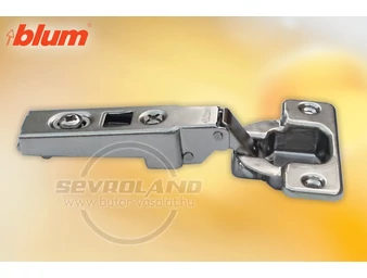 BLUM CLIP standard kivetőpánt 100°. egyenes. rugóval. csavaros