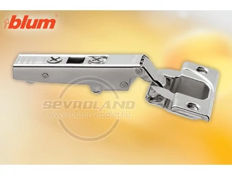 BLUM CLIP top bútorpánt 110°. egyenes. rugóval. csavaros