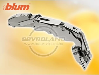 BLUM CLIP top speciális pánt 155°. egyenes. rugó nélkül. csavaros