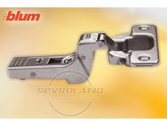 BLUM CLIP top profilajtópánt 95°. 18mm hajlított. rugóval. csavaros