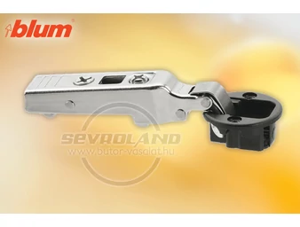 BLUM CLIP top üvegajtópánt 94°. egyenes. rugóval. csavaros