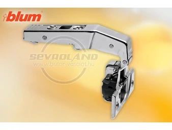 BLUM CLIP top BLUMOTION pillérkivetőpánt 95°. rugóval. csavaros