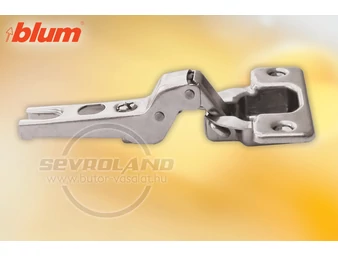 BLUM MODUL standard kivetőpánt 100°. 9.5 mm hajlítás. rugóval. csavaros