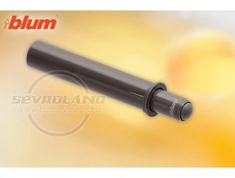 BLUM BLUMOTION pánt felőli oldalon befúrható. ø10 furat. RAL7037 szürke