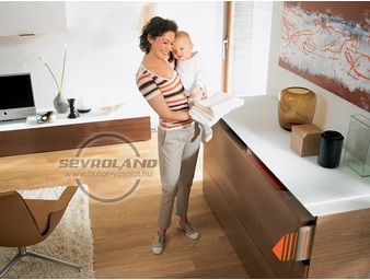 Blum TANDEM TIP-ON teljes kihúzású 30 kg teherbírású fióksín 250