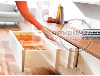 Blum TANDEM részleges kihúzású - TIP-ON-hoz - 30 kg teherbírású fióksín