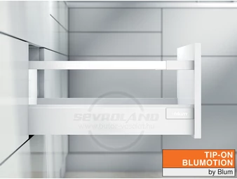 Blum TANDEMBOX Antaro D TIP-ON BLUMOTION selyemfehér fiók