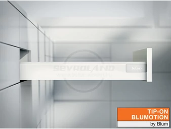 Blum TANDEMBOX Antaro N TIP-ON BLUMOTION selyemfehér fiók