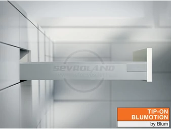 Blum TANDEMBOX Antaro N TIP-ON BLUMOTION világosszürke fiók