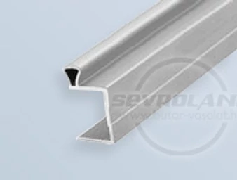 Pluton fogó profil ezüst színben