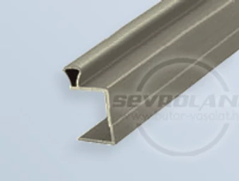 Pluton fogó profil pezsgő (bronz) színben