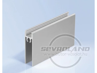 Sevroll alsó vízszintes keret ezüst 3 m