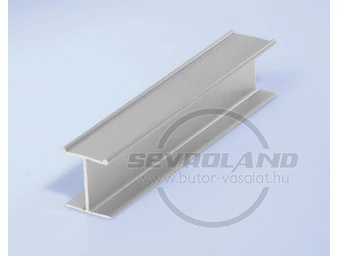 Sevroll 18 mm H osztóprofil 3 m ezüst